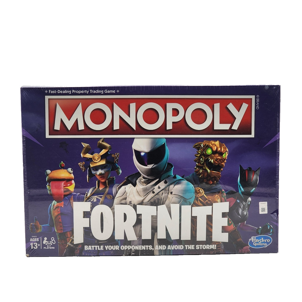 Monopoly FORTNITE EDITION Board Game * BRAND NEW SEALED * 27 New Characters